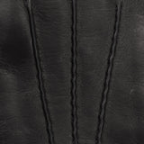 Aldo (black) - Italian lambskin leather gloves with lambswool lining & touchscreen feature - Leather Gloves Online - Luxury Leather Gloves - 5