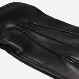 Alessandro (black) - Italian lambskin leather gloves with cashmere lining & touchscreen feature - Leather Gloves Online - Luxury Leather Gloves - 3
