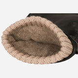 Alonzo (black) - Italian lambskin leather gloves with cashmere lining & touchscreen feature - Leather Gloves Online - Luxury Leather Gloves - 2