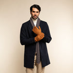 Angelo (cognac) - suede leather gloves with luxurious cashmere lining - Leather Gloves Online - Luxury Leather Gloves - 9