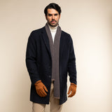 Angelo (cognac) - suede leather gloves with luxurious cashmere lining - Leather Gloves Online - Luxury Leather Gloves - 7