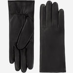 Bella (black) - Italian lambskin leather gloves with lambswool lining & touchscreen feature - Leather Gloves Online - Luxury Leather Gloves - 1