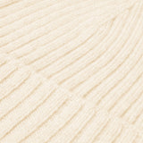 Milano (cream) - 100% cashmere ribbed beanie (unisex) Milano (cream) - 100% cashmere ribbed beanie (unisex) - Leather Gloves Online - Luxury Beanie - 3
