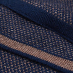 Riccardo (blue & brown) - 100% cashmere scarf with pattern
- Leather Gloves Online - Luxury Italian Scarf - 5