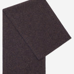 Riccardo (brown & blue) - 100% cashmere scarf with pattern- Leather Gloves Online - Luxury Italian Scarf - 1
