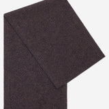 Riccardo (brown & blue) - 100% cashmere scarf with pattern- Leather Gloves Online - Luxury Italian Scarf - 1