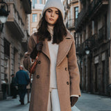 Daisy (black) – Vegan leather gloves with fleece lining & touchscreen feature