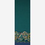Edoardo (dark green) - soft and lightweight Italian scarf from 100% wool - Leather Gloves Online - Luxury Italian Scarf - 3
