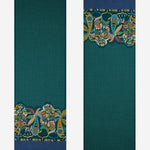 Edoardo (dark green) - soft and lightweight Italian scarf from 100% wool - Leather Gloves Online - Luxury Italian Scarf - 4