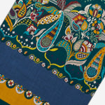Edoardo (dark green) - soft and lightweight Italian scarf from 100% wool - Leather Gloves Online - Luxury Italian Scarf - 5
