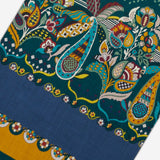 Edoardo (dark green) - soft and lightweight Italian scarf from 100% wool - Leather Gloves Online - Luxury Italian Scarf - 5