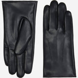 Ethan (black) – Vegan leather gloves with warm fleece lining & touchscreen feature