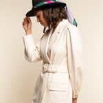 Fiorella (green) - soft and lightweight Italian foulard from pure silk
- Leather Gloves Online - Luxury Italian Scarf - 10
