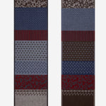 Federico (red/blue) - warm and soft Italian scarf from wool blend
- Leather Gloves Online - Luxury Italian Scarf - 3
