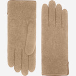 Florentina (sand) - Handmade Italian knitted wool gloves with luxurious cashmere lining - Leather Gloves Online - Luxury Leather Gloves - 1