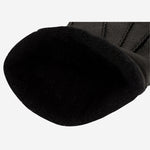 Lorenzo (black) - Italian gloves made of American deerskin leather with cashmere lining - Leather Gloves Online - Luxury Leather Gloves - 2