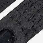 Maria (black) - Italian driving gloves made of American deerskin leather - Leather Gloves Online - Luxury Leather Gloves - 2