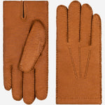 Antonio (brown) – Luxurious Italian peccary leather gloves with cashmere lining - Leather Gloves Online - Luxury Leather Gloves - 1