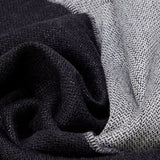 Romeo (blue/grey) - warm and soft scarf from 100% wool - Leather Gloves Online - Luxury Italian Scarf - 3