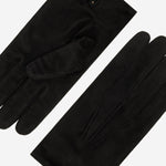 Silvia (black) - suede leather gloves with luxurious cashmere lining - Leather Gloves Online - Luxury Leather Gloves - 4