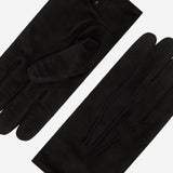 Silvia (black) - suede leather gloves with luxurious cashmere lining - Leather Gloves Online - Luxury Leather Gloves - 4