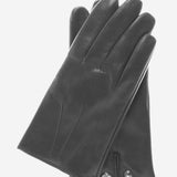 CC3341 (black) - Men's Italian Cashmere Lined Leather Gloves - Leather Gloves Online - Luxury Leather Gloves - 1