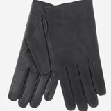 CC3556 (black) - Men's Touchscreen Suede and Lambskin Gloves with Cashmere Lining - Leather Gloves Online - Luxury Leather Gloves - 1