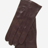 CU1001 (brown) - Men's Italian Unlined Leather Gloves- Leather Gloves Online - Luxury Leather Gloves - 2