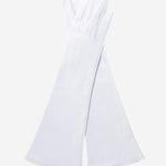 Angelina (ivory) - Italian silk lined 6-button length leather bridal / opera gloves - Leather Gloves Online - Luxury Leather Gloves - 1