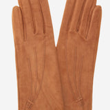 EC4520 (cinnamon) - Women's Italian Cashmere Lined Suede Gloves