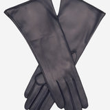 FC02W4 (navy) - Italian "4 Button Length" Cashmere Lined Leather Gloves - Leather Gloves Online - Luxury Leather Gloves - 1
