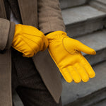 Matteo - Italian gloves made of American deerskin leather with cashmere lining - Leather Gloves Online - Luxury Leather Gloves - 7