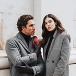 Isabella (red) - Italian lambskin leather gloves with cashmere lining - Leather Gloves Online - Luxury Leather Gloves - 8