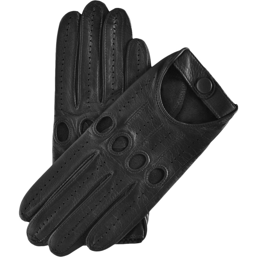 Touchscreen Driving Gloves Leather Black - Handmade in Italy – Premium Leather Gloves – Leather Gloves Online® -  1