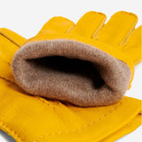 Matteo - Italian gloves made of American deerskin leather with cashmere lining