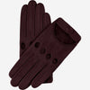 Alessa (oxblood) - classic Italian lambskin leather driving gloves - Leather Gloves Online - Luxury Leather Gloves - 1