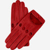 Alessa (red) - classic Italian lambskin leather driving gloves- Leather Gloves Online - Luxury Leather Gloves - 1