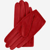 Alessa (red) - classic Italian lambskin leather driving gloves- Leather Gloves Online - Luxury Leather Gloves - 2