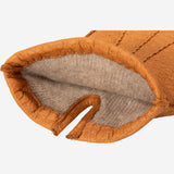 Antonio (brown) – Luxurious Italian peccary leather gloves with cashmere lining