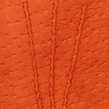 Antonio (orange) - Luxurious Italian peccary leather gloves with cashmere lining