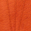 Antonio (orange) - Luxurious Italian peccary leather gloves with cashmere lining