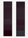 Bruno (grey/red) - warm and soft Italian scarf from wool blend - Leather Gloves Online - Luxury Silk Scarf - 3