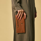 Carmina (cognac) - Italian calf leather women’s wallet