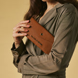 Carmina (cognac) - Italian calf leather women’s wallet