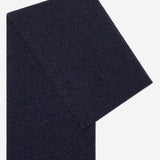 Riccardo (blue & brown) - 100% cashmere scarf with pattern