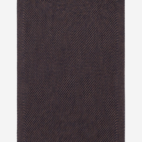 Riccardo (brown & blue) - 100% cashmere scarf with pattern- Leather Gloves Online - Luxury Italian Scarf - 3