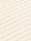 Napoli (cream) - 100% cashmere ribbed scarf (unisex)- Leather Gloves Online - Luxury Italian Scarf - 2