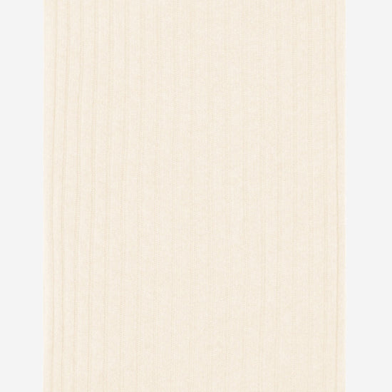Napoli (cream) - 100% cashmere ribbed scarf (unisex)- Leather Gloves Online - Luxury Italian Scarf - 3