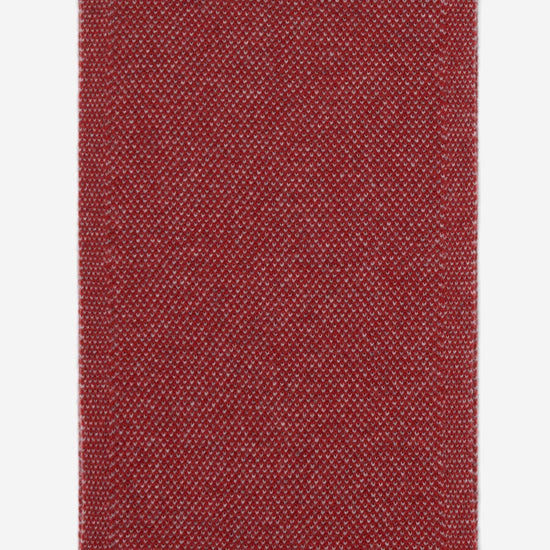 Riccardo (red & grey) - 100% cashmere scarf with pattern - Leather Gloves Online - Luxury Italian Scarf - 3