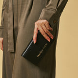 Costanza (black) - Italian calf leather women’s wallet